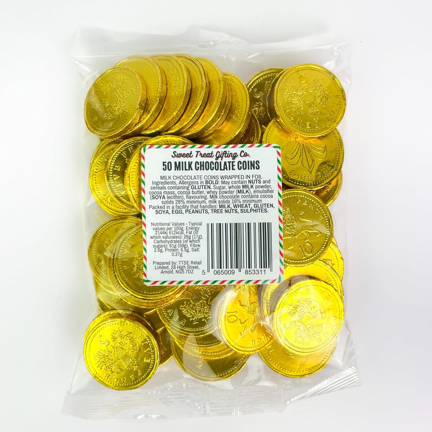 50 Chocolate Coins