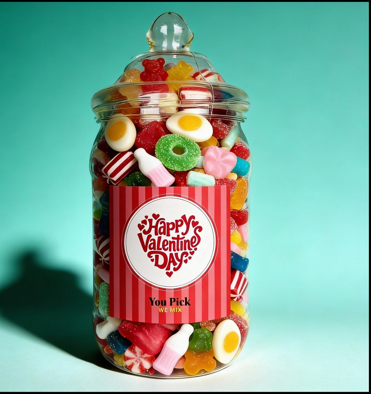 Large Valentine's Pick n Mix Jar