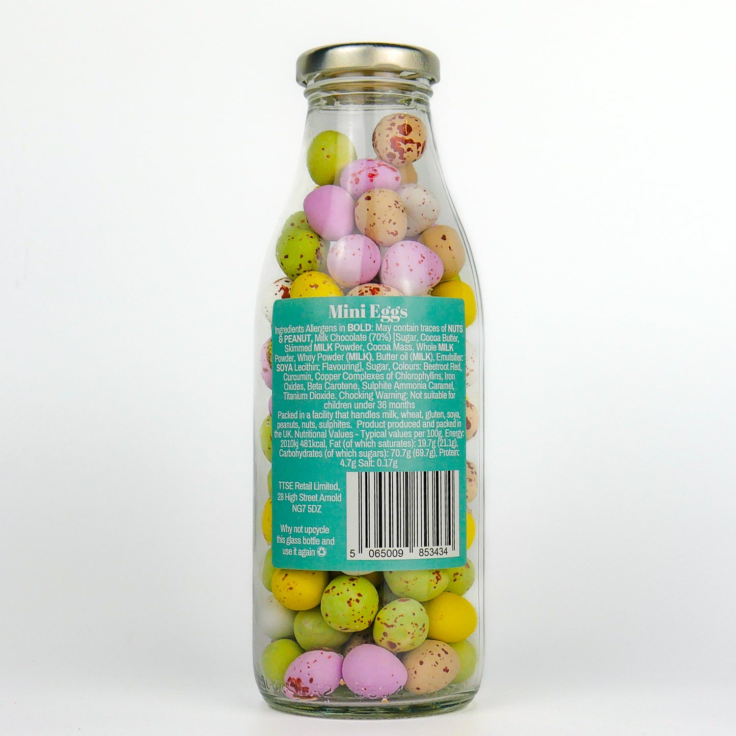 Mini Eggs Milk Bottles