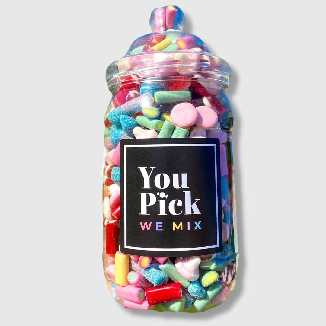 Large Pick n Mix Jar Pick and Mix Jars Delivery You Pick We Mix