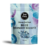Raspberry Rockets 100g | Fruity Range