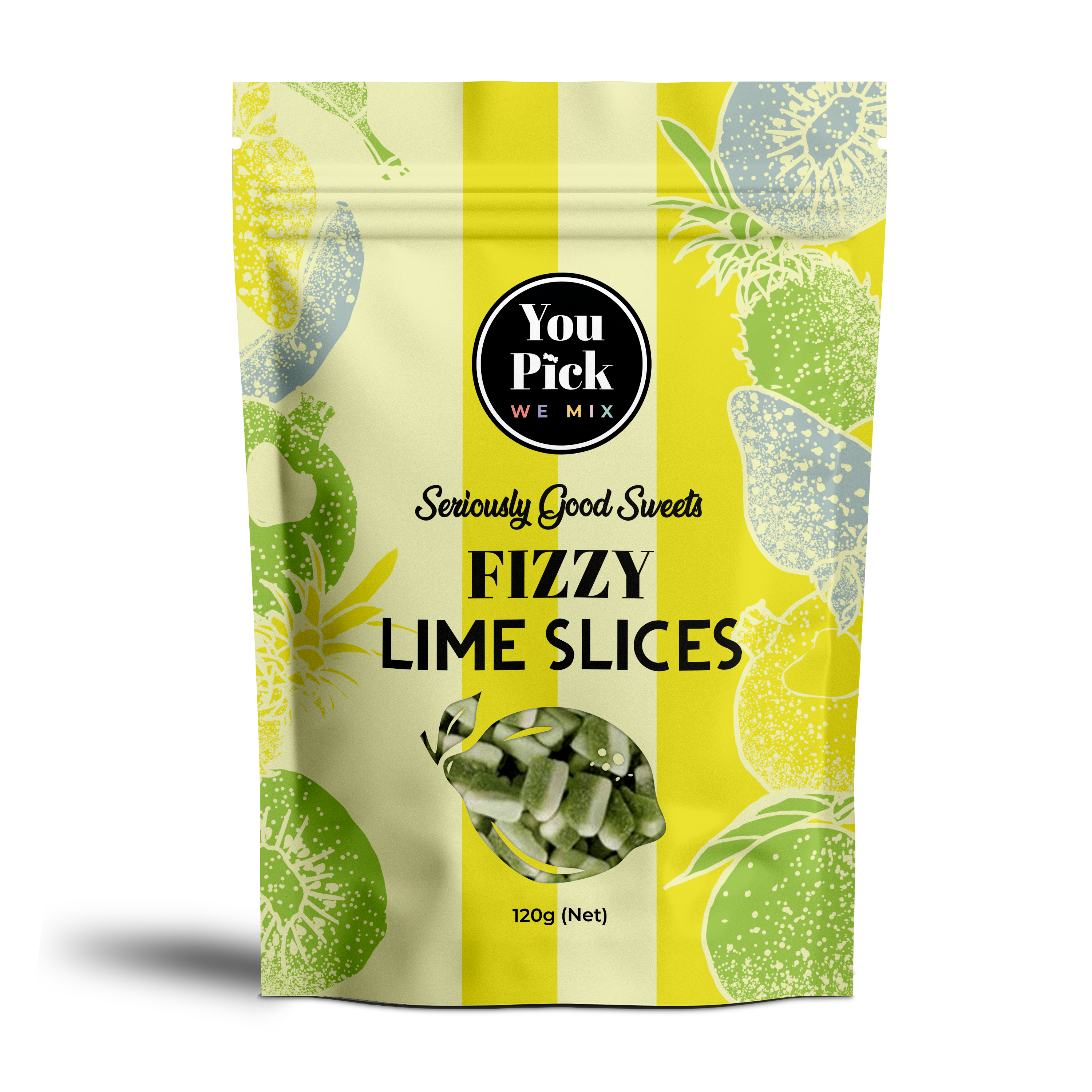 Lime Slices 100g | Fruity Range