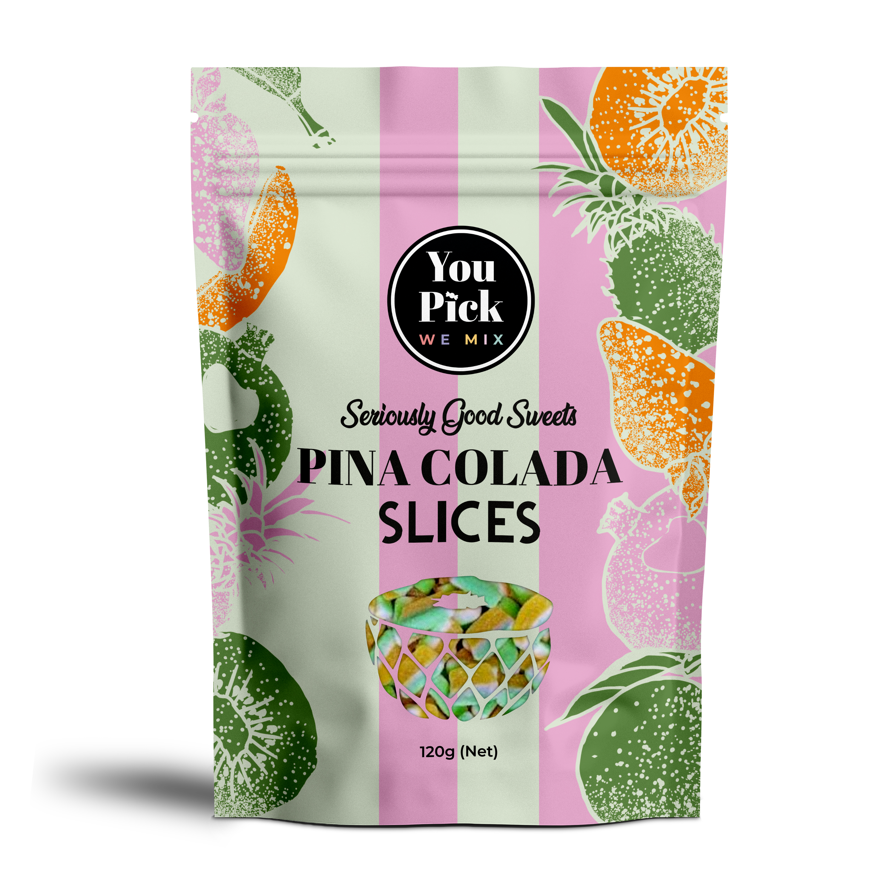 Pina Colada Slices 100g | Fruity Range