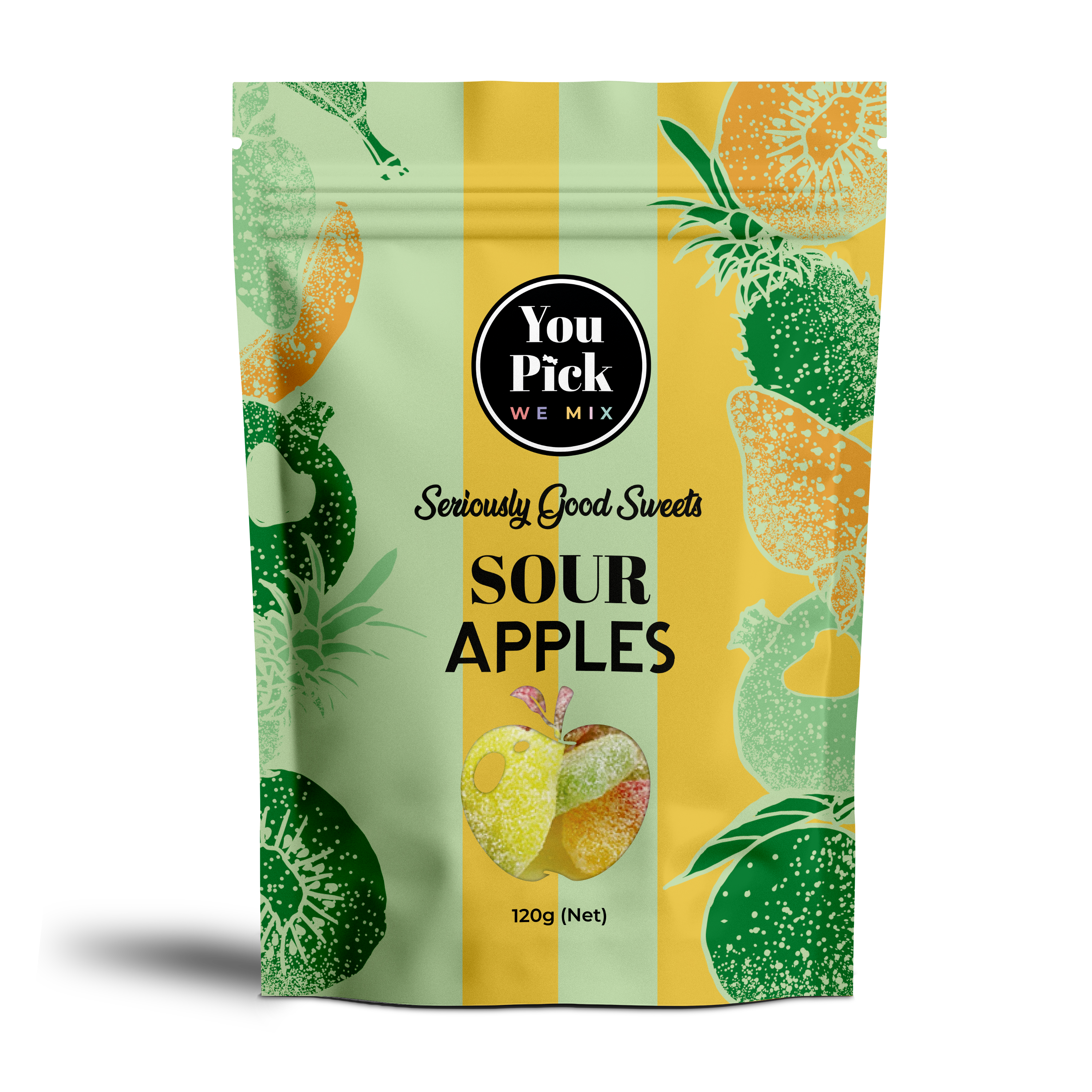 Sour Apples 100g | Fruity Range