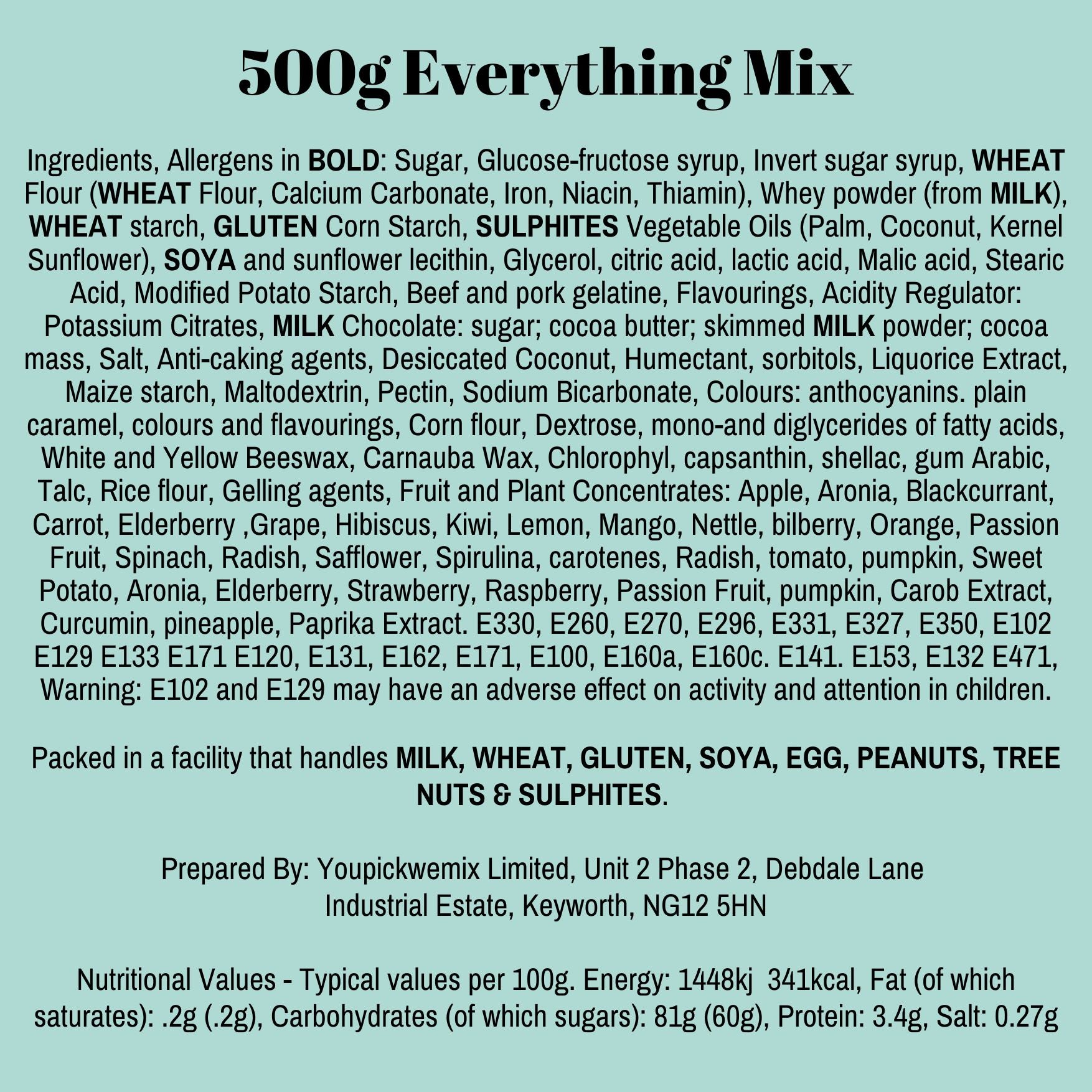 500g Everything Mix