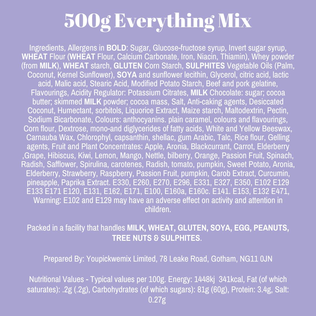 500g Everything Mix