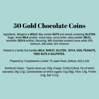 50 Chocolate Coins