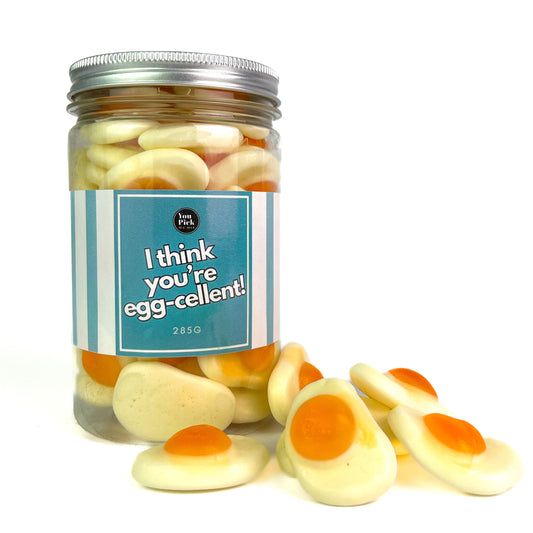 'I think you're Egg-cellent!' Jar