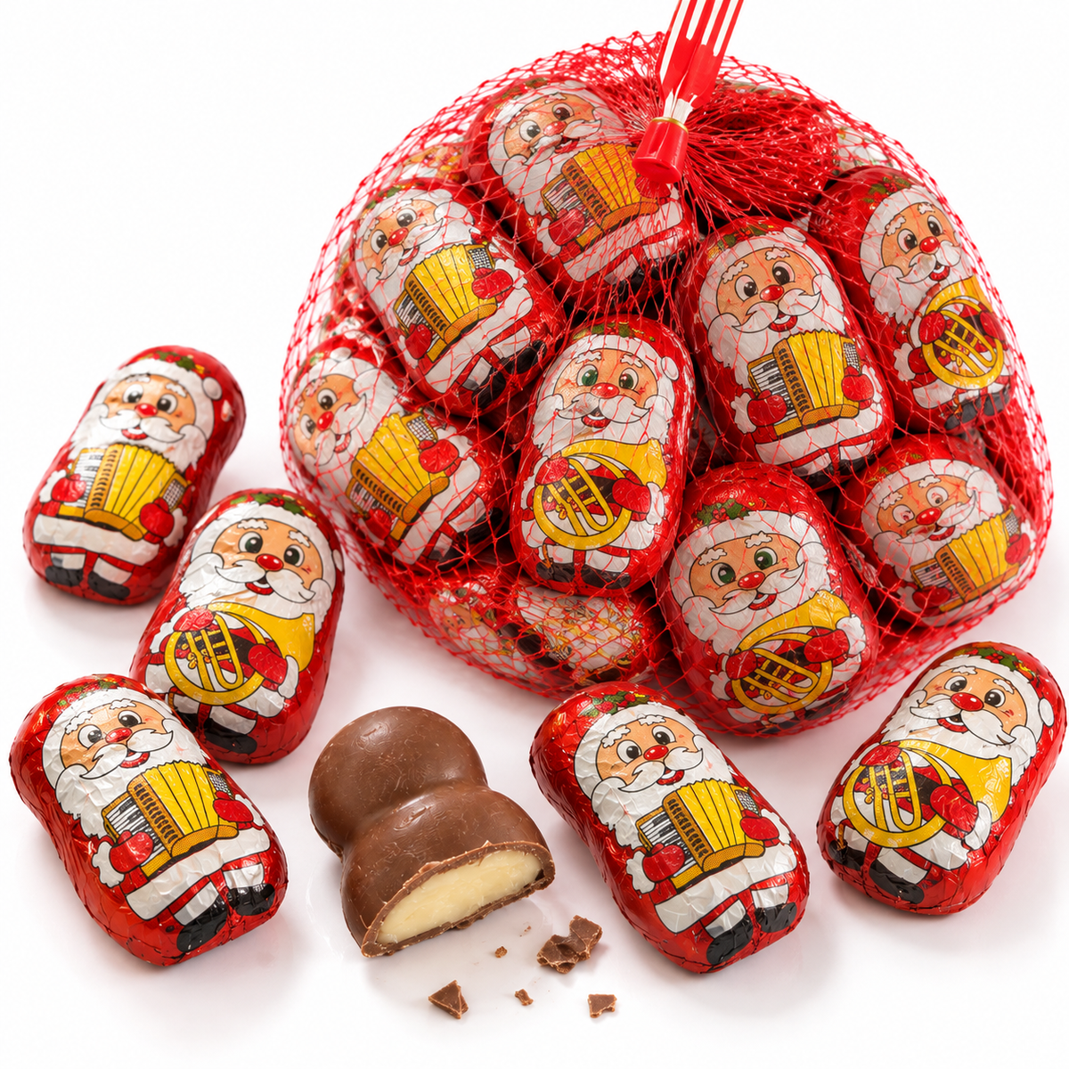 Chocolate Santas