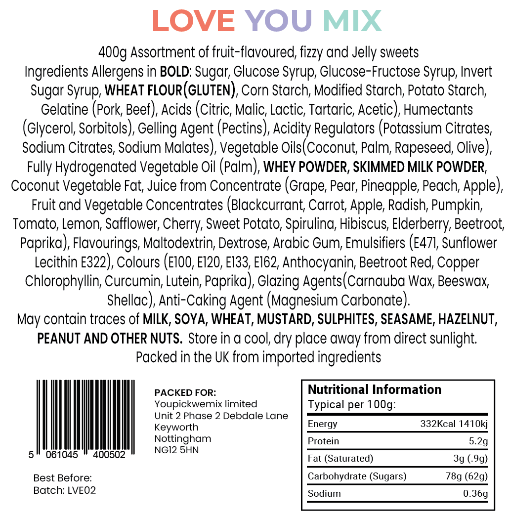 Love You Mix | 400g