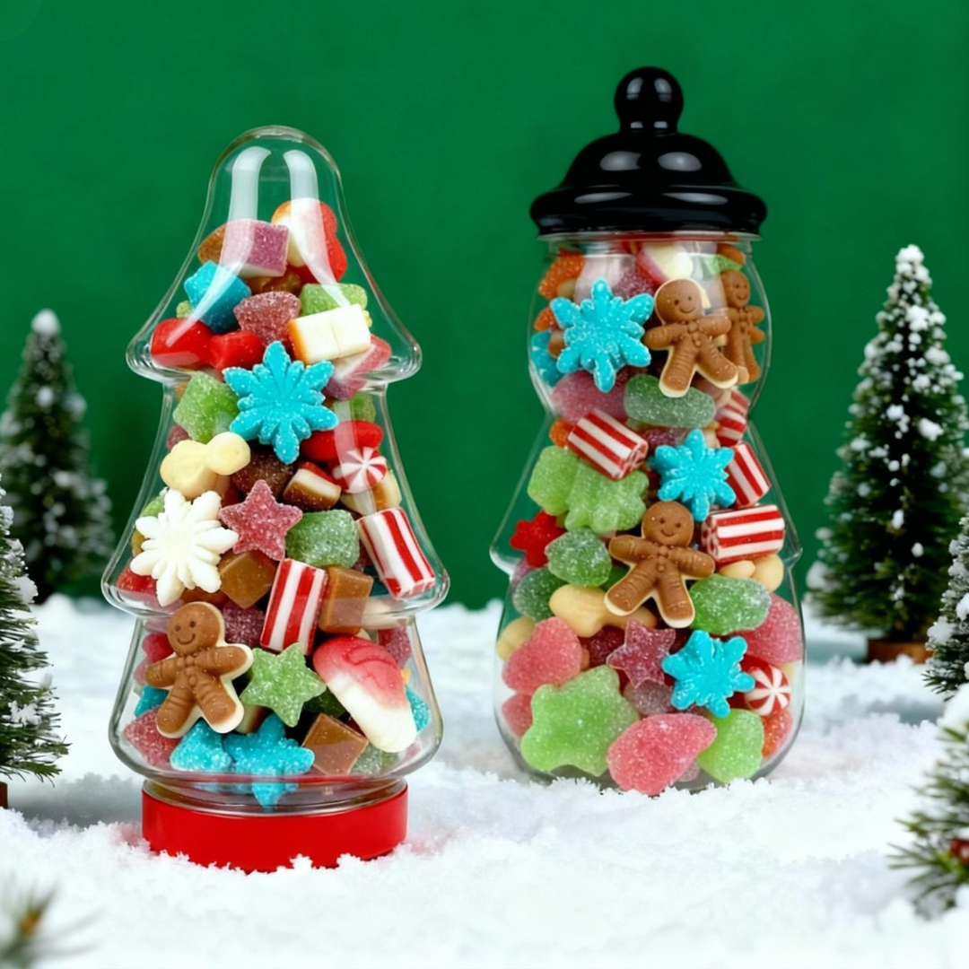 Christmas Tree & Snowman Jar Bundle