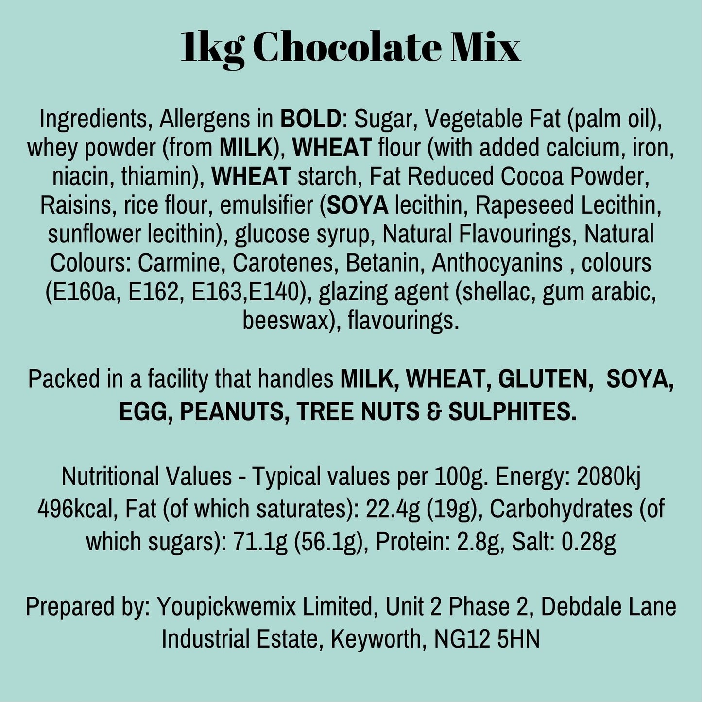 1KG Chocolate Mix
