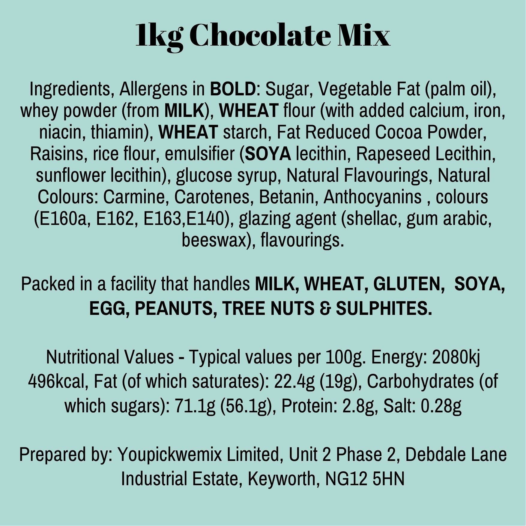 1KG Chocolate Mix