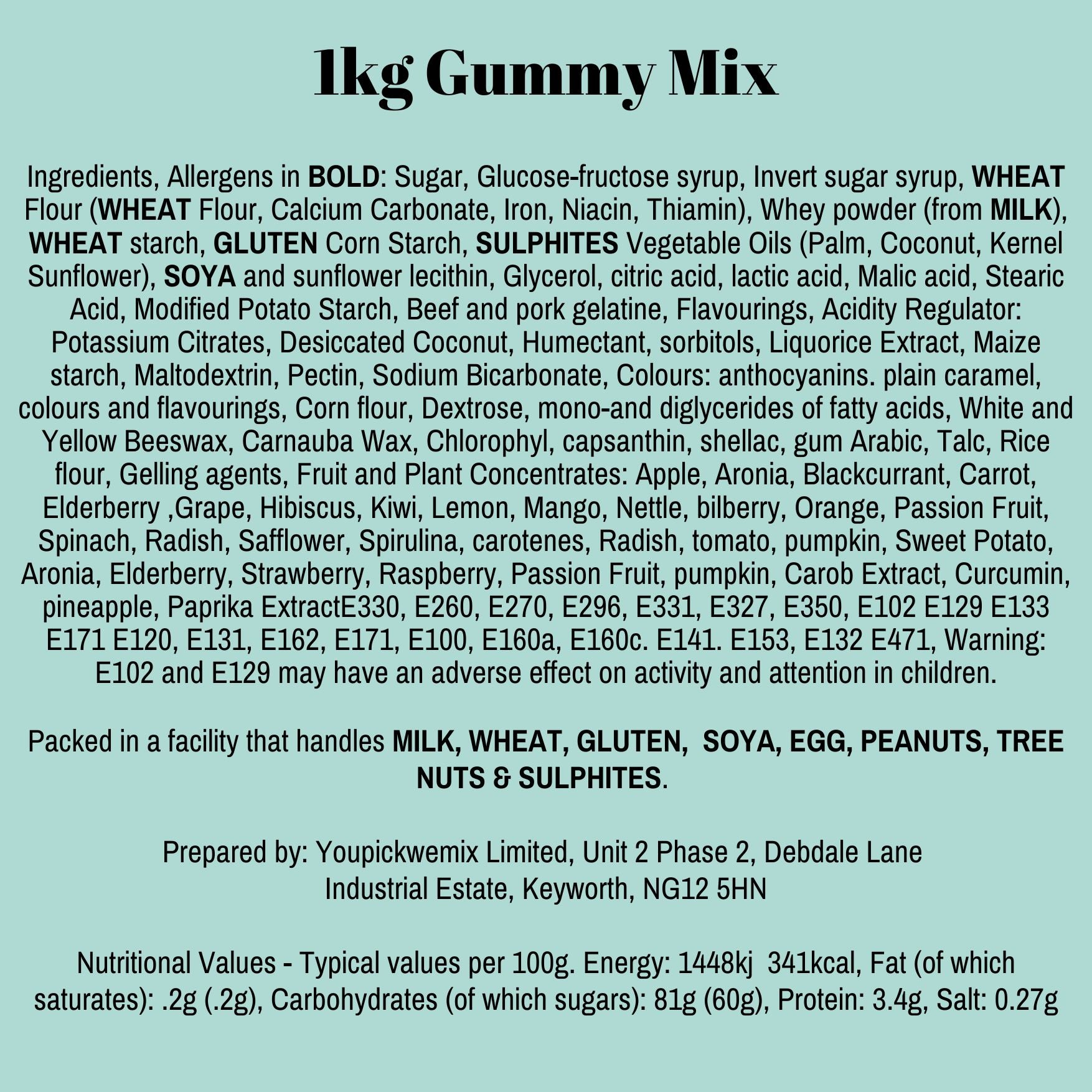 1KG Gummy Mix