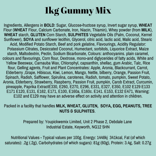 1KG Gummy Mix
