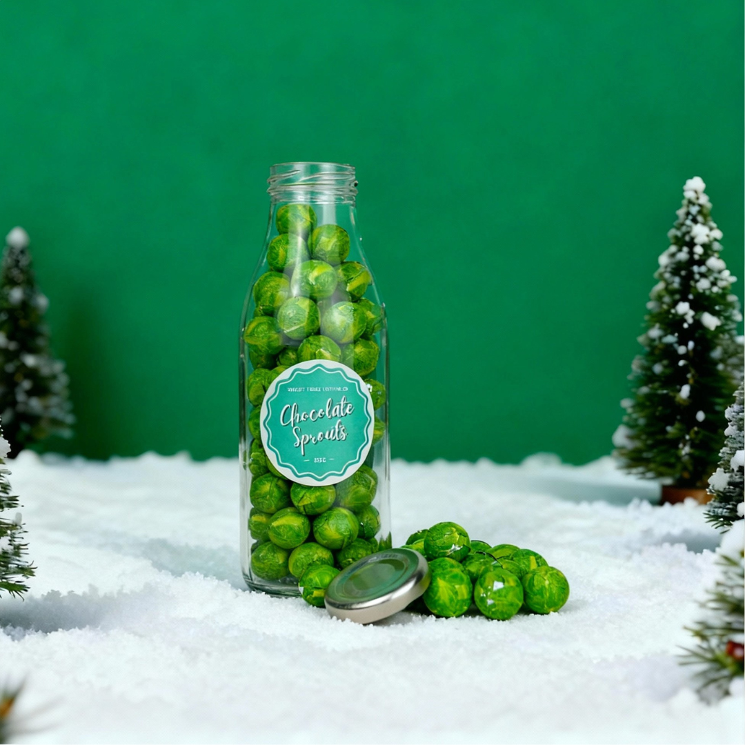 Chocolate Sprouts Milk Bottle