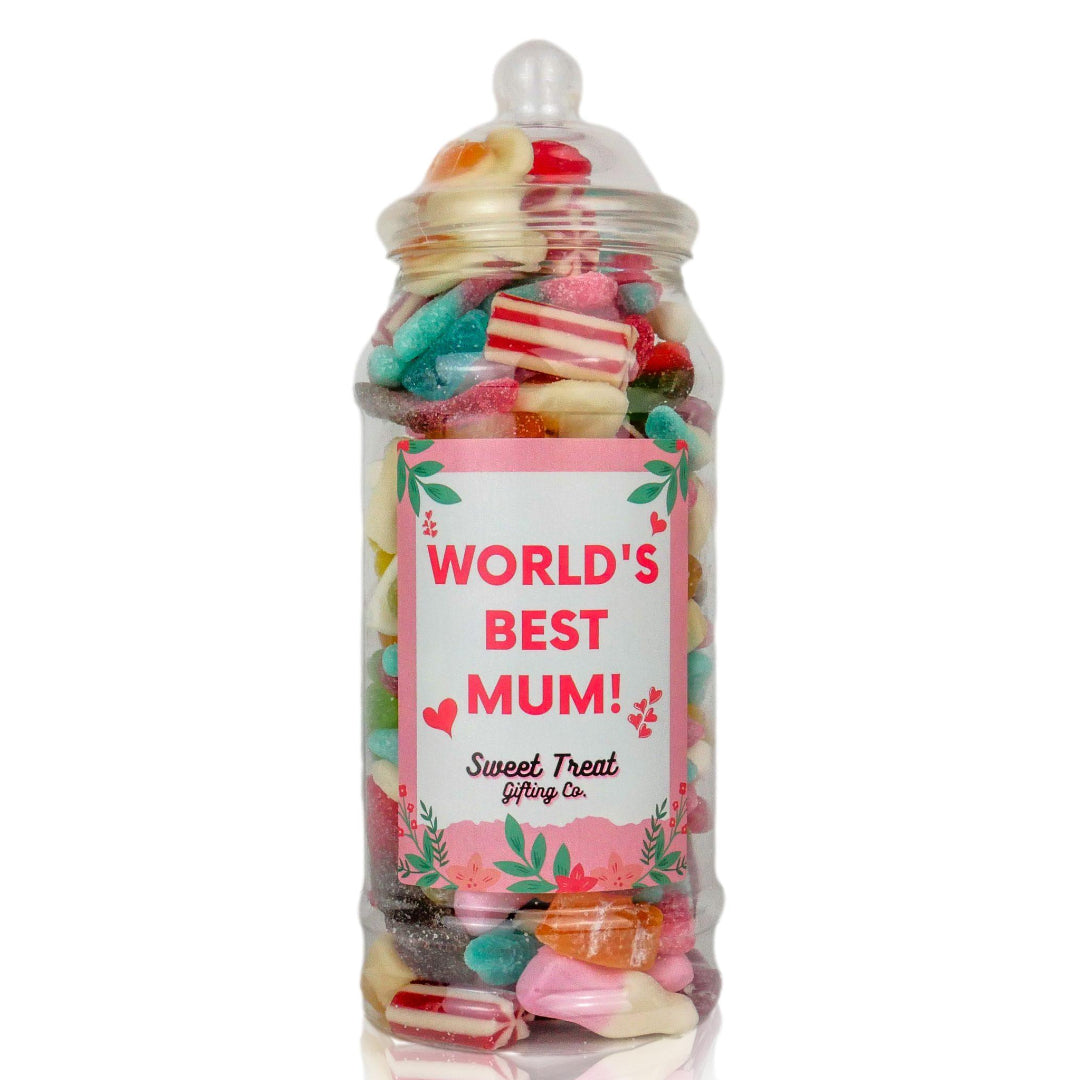 Worlds Best Mum Jar