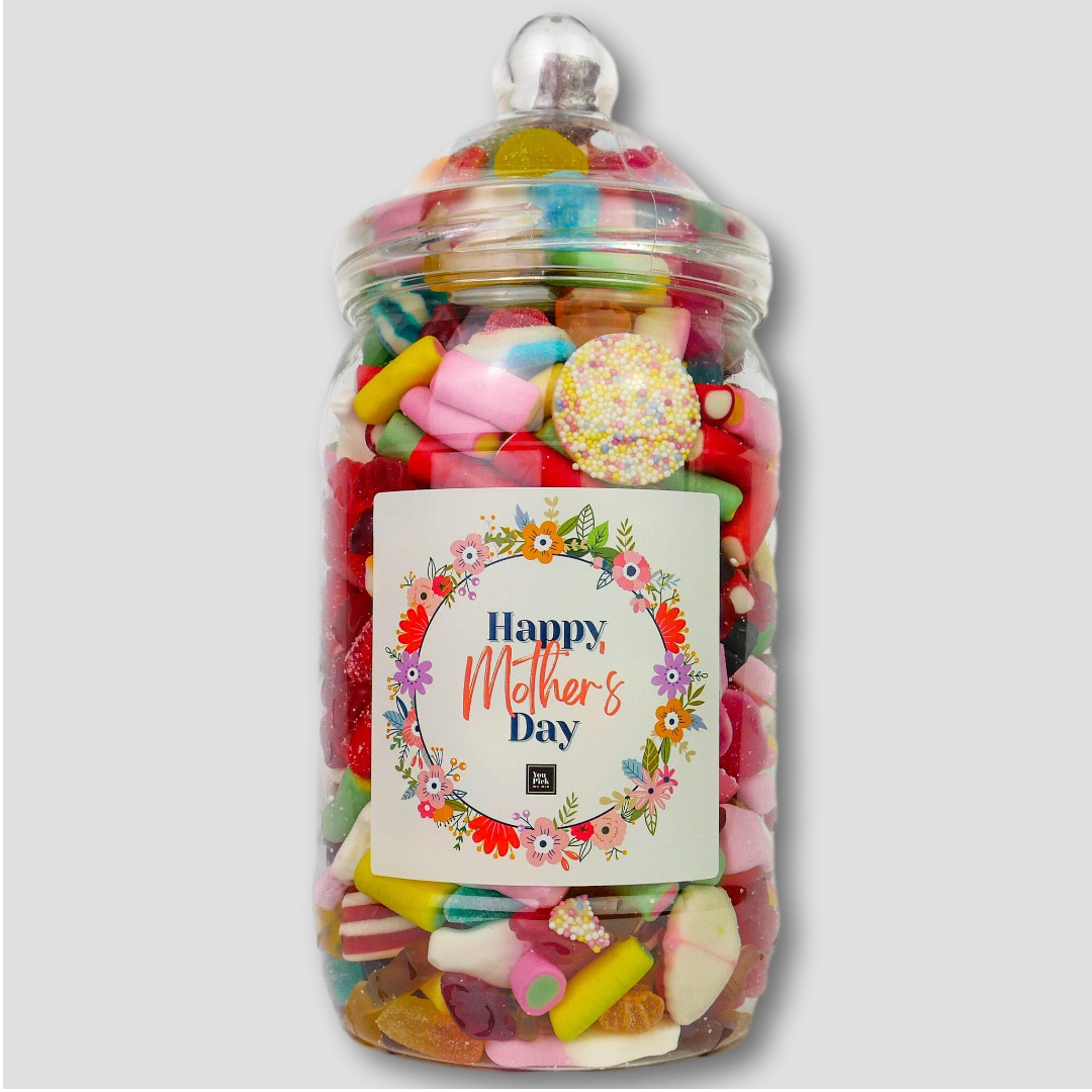 Large Happy Mother's Day Jar