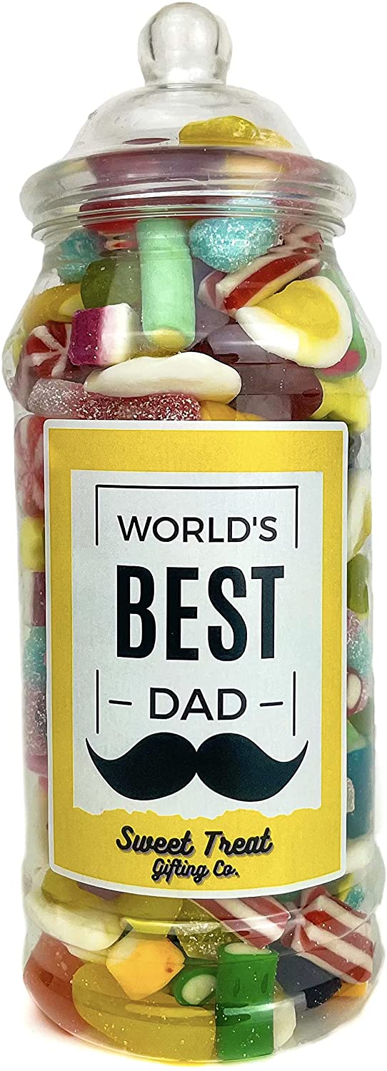 Worlds Best Dad Sweet Jar